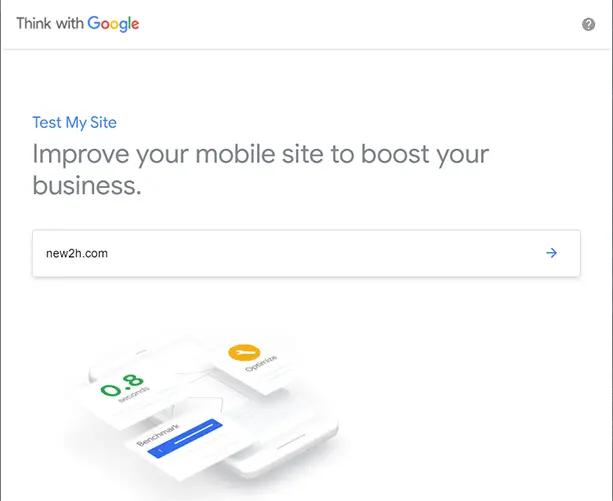 Google Mobile Website Speed Testing Tool